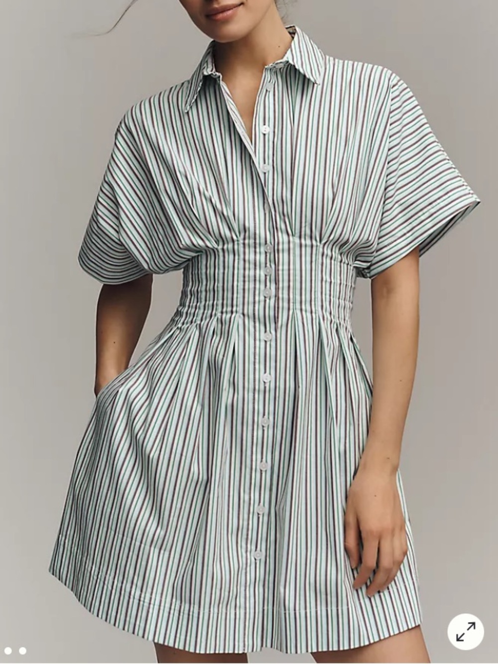 Anthropologie tobie Mini shirtDress by exquise